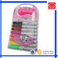 Children use high quality vivid colors non-toxic blow pen